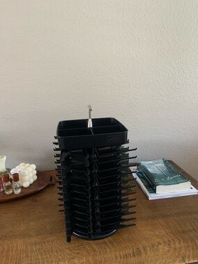 Stampin' Up! Black 60-Slot Rotating Ink Pad Caddy